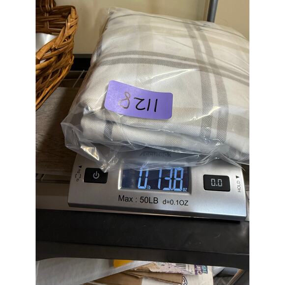 NEW Jach's Girlfriend 3XL Plus Soft Flannel Shirt Checkered Gray Pockets Comfy - Picture 12 of 12